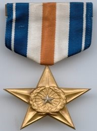 T.R.Blevins Picture Silver Star Medal