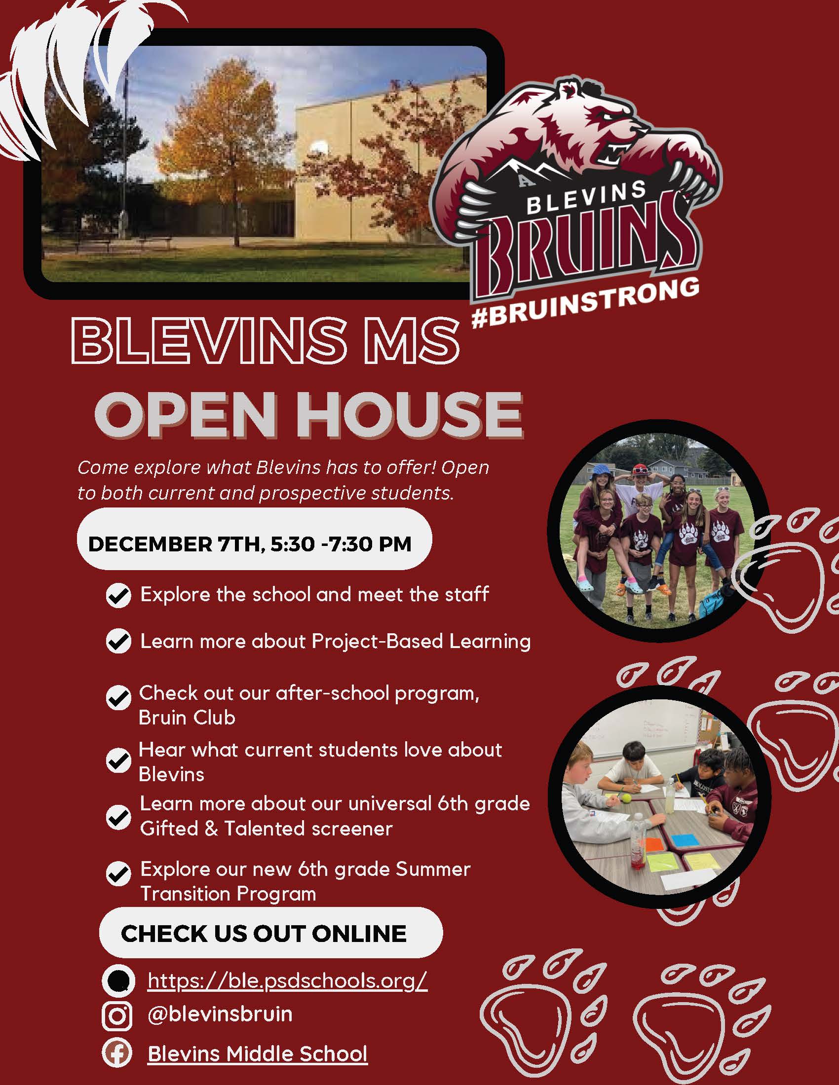 Blevins Family Open House