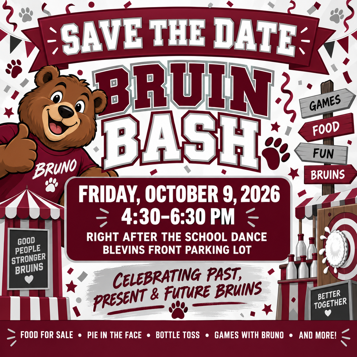 Bruin Bash Flyer